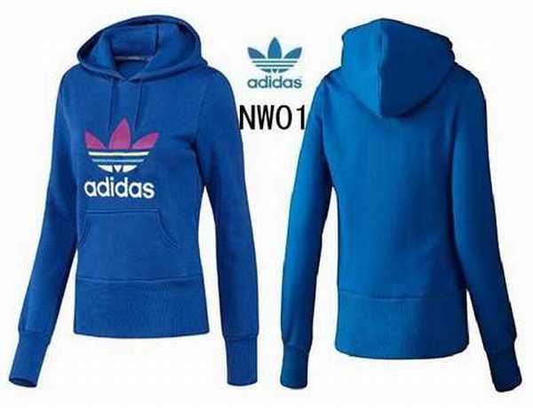 sweat adidas violet femme