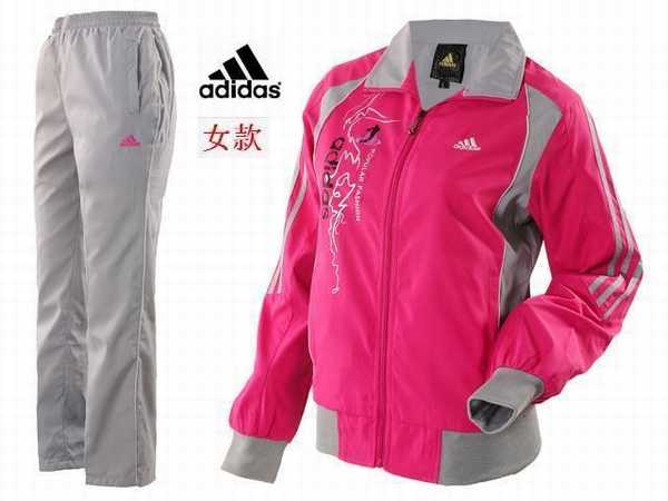 survetement adidas rose fluo